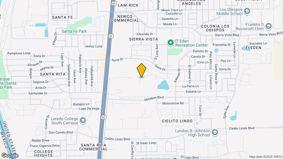 5225 Anacahuita Dr Map and Location Details