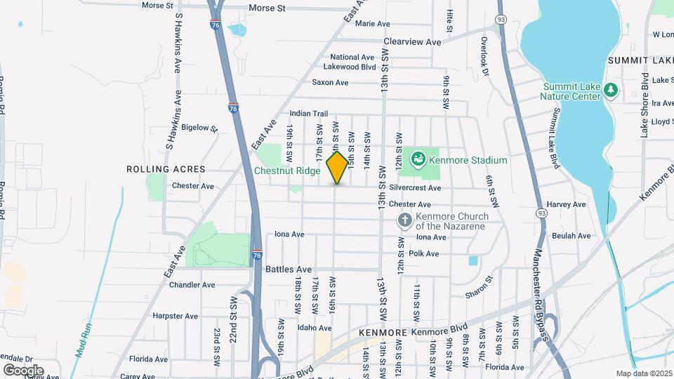 934 Silvercrest Ave Map and Location Details