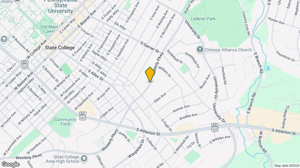 241 Easterly Pkwy Map and Location Details