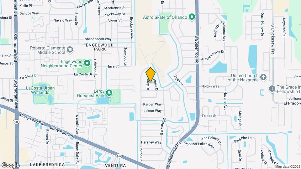 1709 Furey Dr Map and Location Details