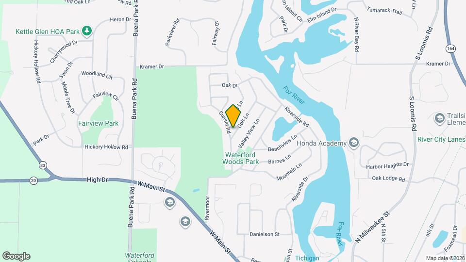 4318 Golf Dr Map and Location Details