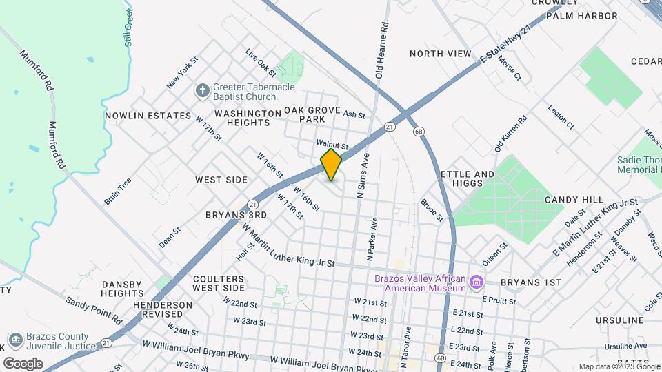 510 W 15th St Map and Location Details