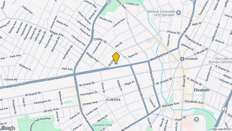 253 Westfield Ave Mapa y Detalles de la Ubicación