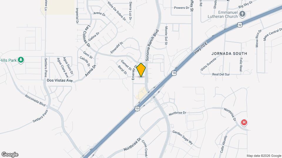 4831 Jade Pl Map and Location Details