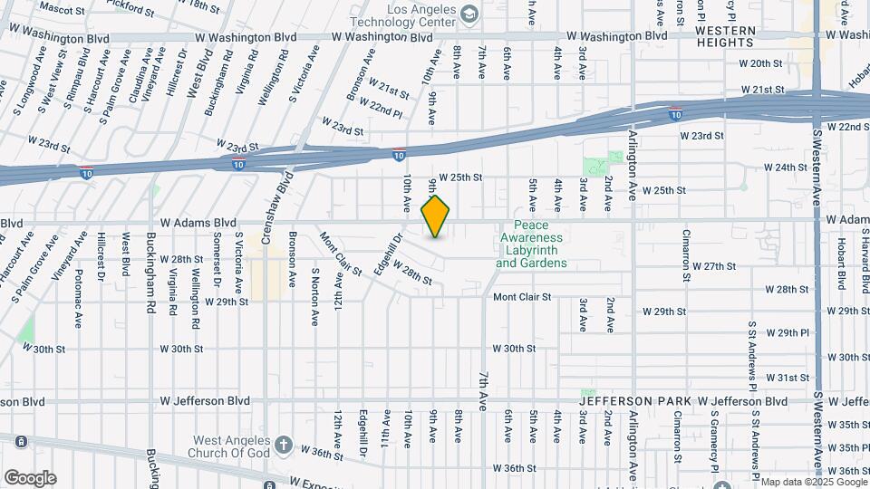 3843-3853 W 27th St Mapa y Detalles de la Ubicación