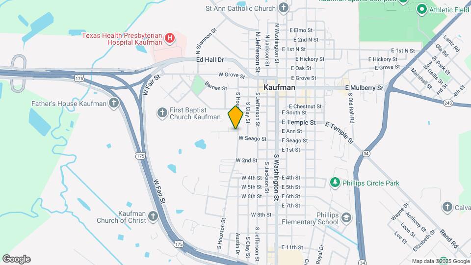 603 Pridmore St Map and Location Details