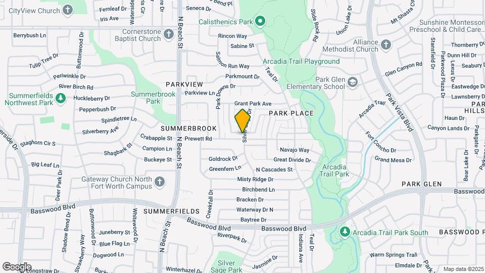 4668 Park Bend Dr Map and Location Details