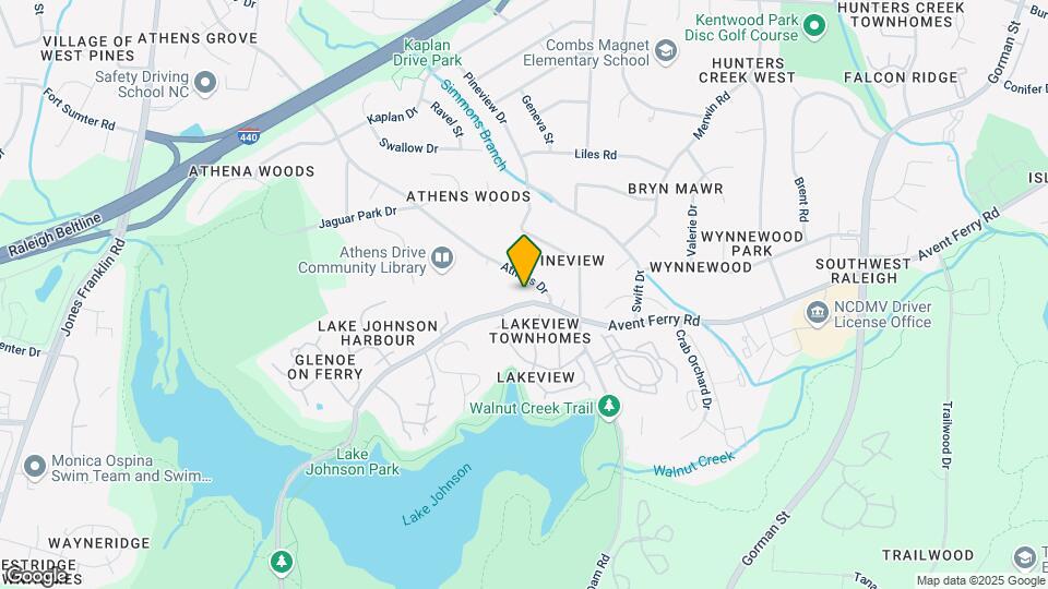 4008 Avent Ferry Rd Map and Location Details