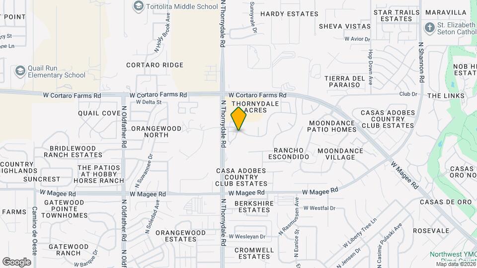 3709 W Goshen Dr Map and Location Details