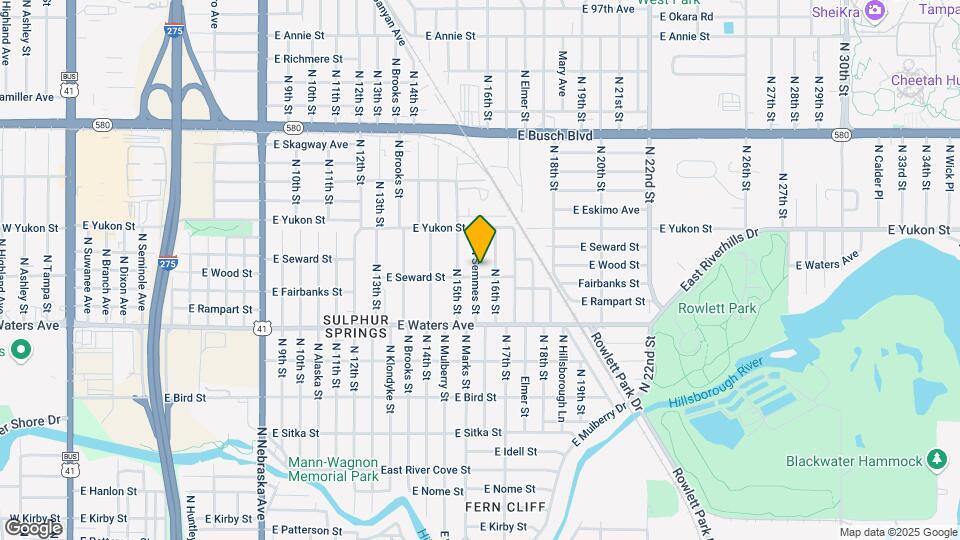 8503 N Semmes St Map and Location Details