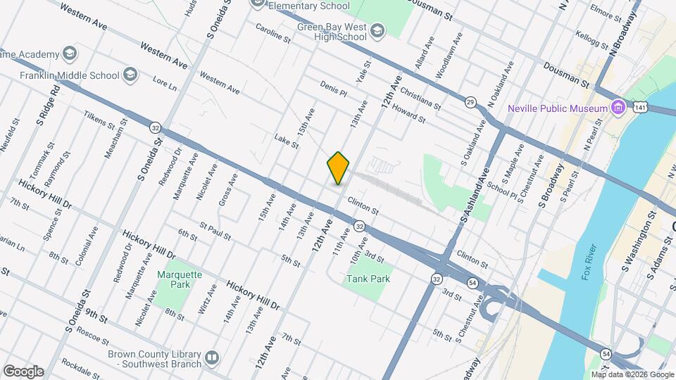 520 12th Ave Map and Location Details