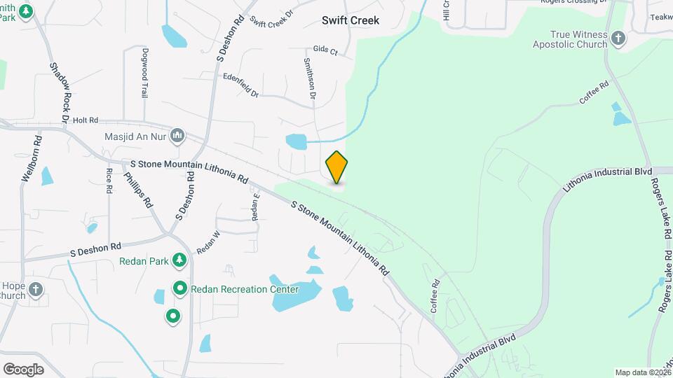 1621 Smithson Dr Map and Location Details