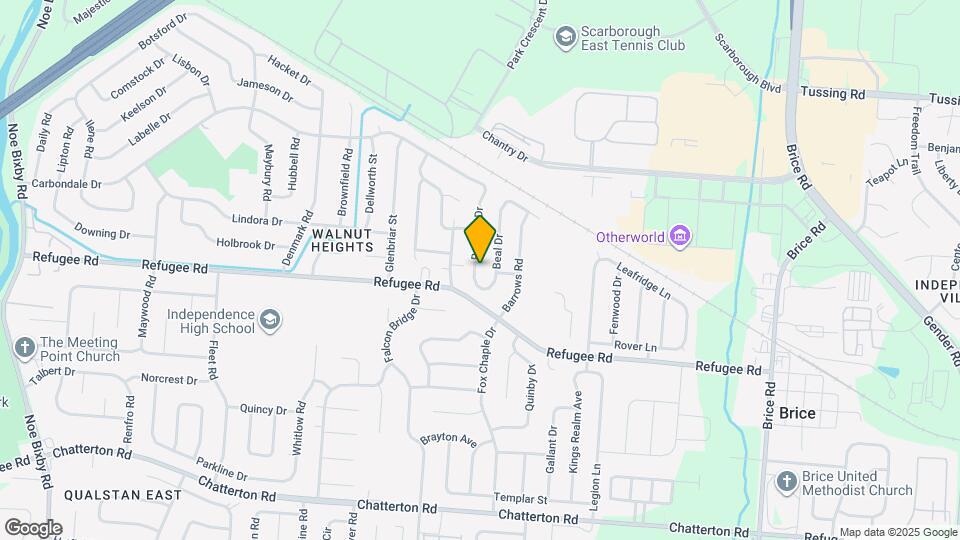 2810 Raphael Dr Map and Location Details