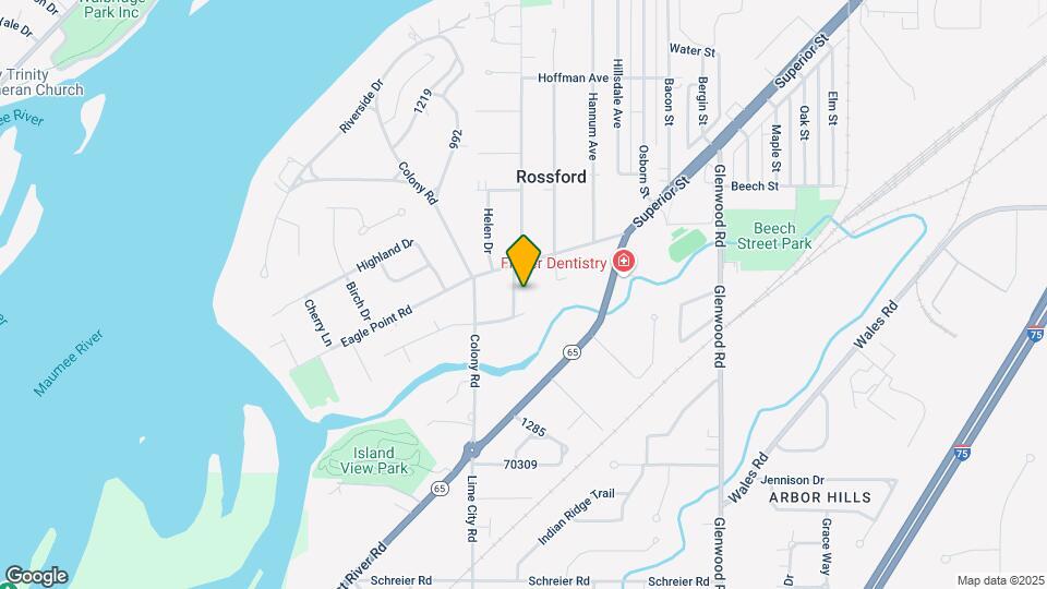 323 Hillview Dr Map and Location Details