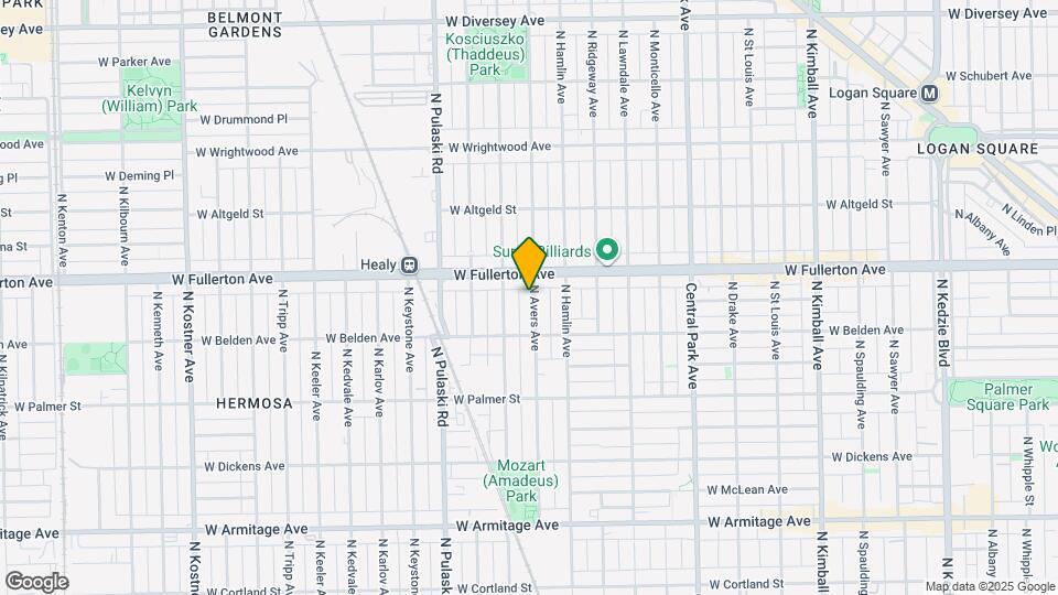 2338 N Avers Ave, Unit 2 Mapa y Detalles de la Ubicación