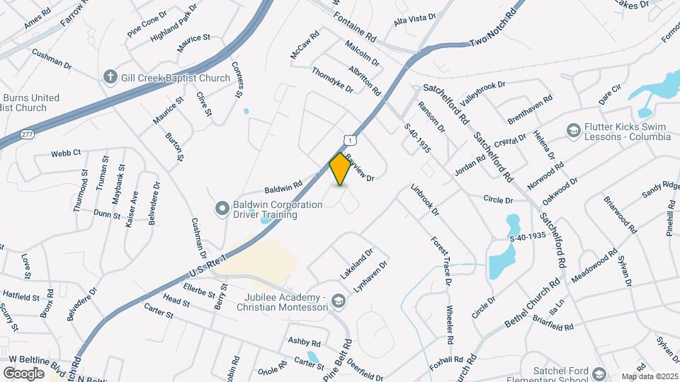 104 Hutto Ct Map and Location Details