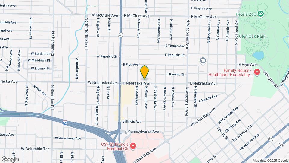 1903 N Missouri Ave Map and Location Details