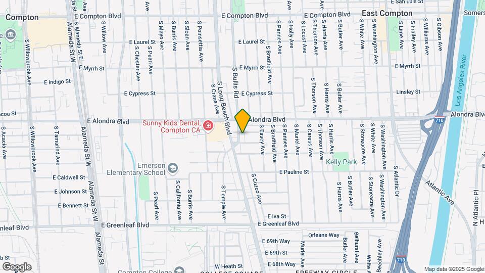 16106 S Bullis Rd Mapa y Detalles de la Ubicación