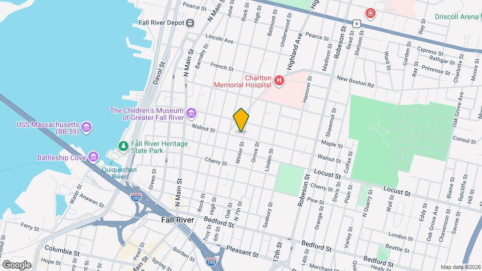 484 Walnut St Mapa y Detalles de la Ubicación