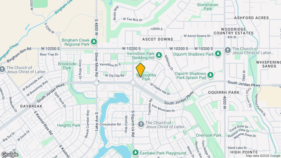 10384 S Clarks Hill Dr Map and Location Details