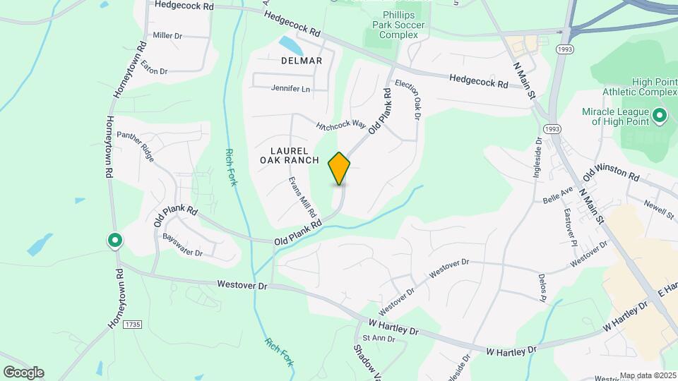 5933 Old Plank Rd Mapa y Detalles de la Ubicación