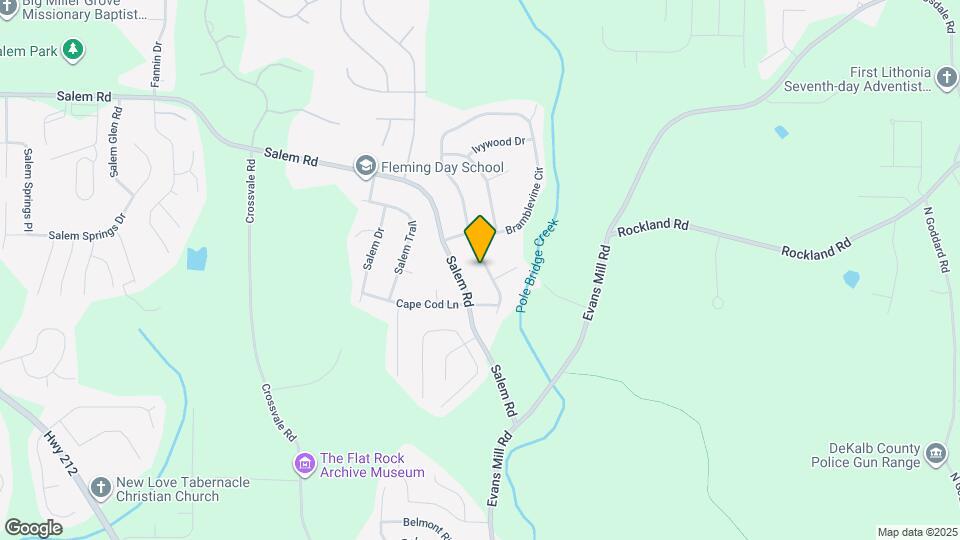 3723 Bramblevine Cir Map and Location Details