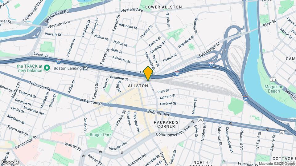 1 Linden St Mapa y Detalles de la Ubicación