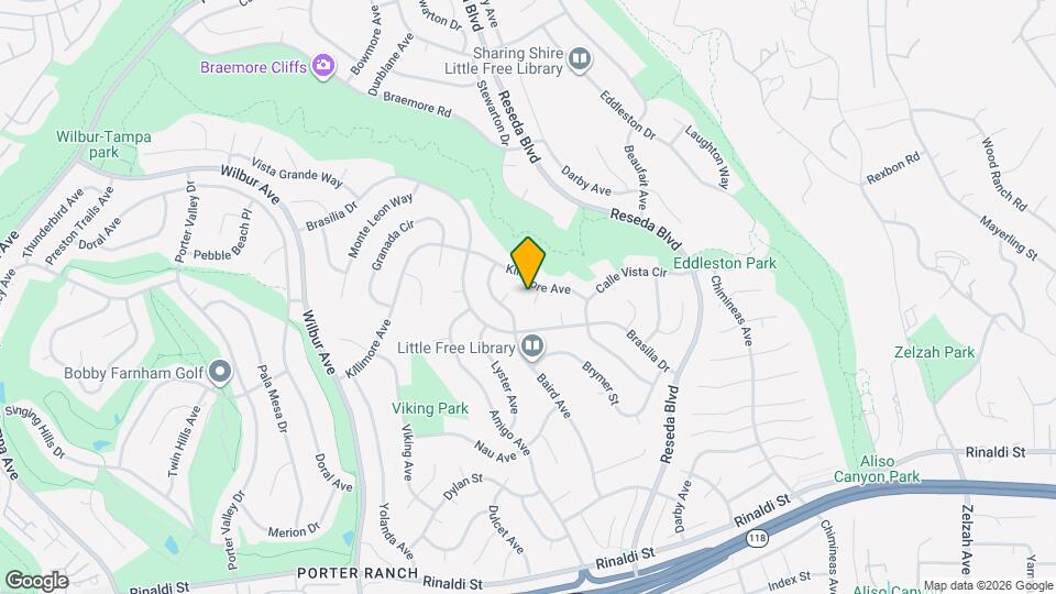 11735 La Tierra Ct Map and Location Details