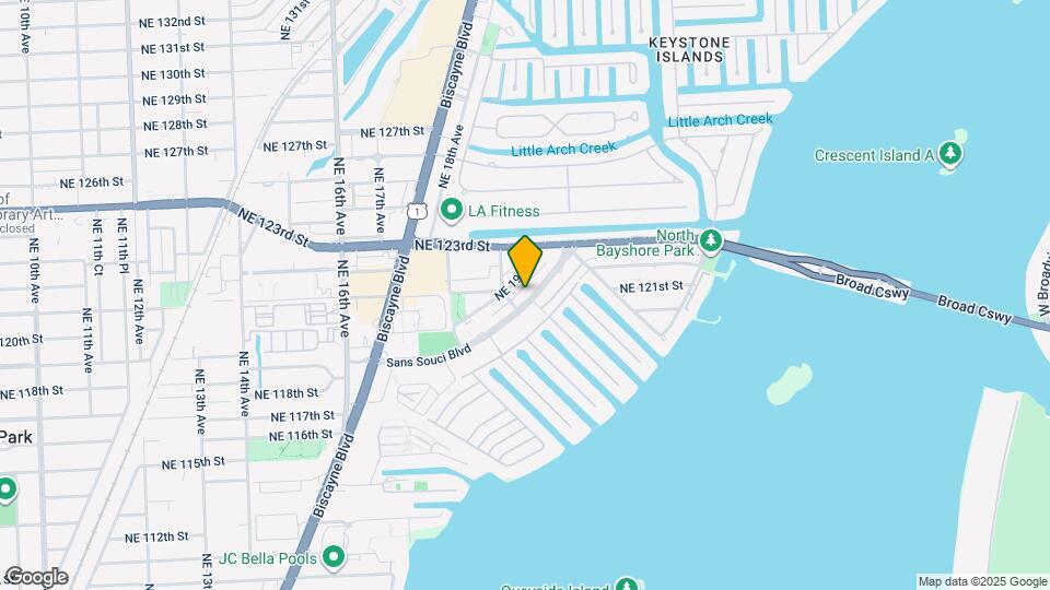 1925 Sans Souci Blvd Mapa y Detalles de la Ubicación