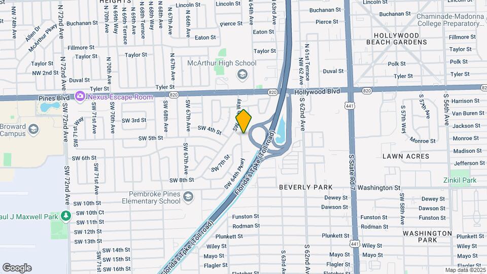 401 SW 64th Pky Map and Location Details