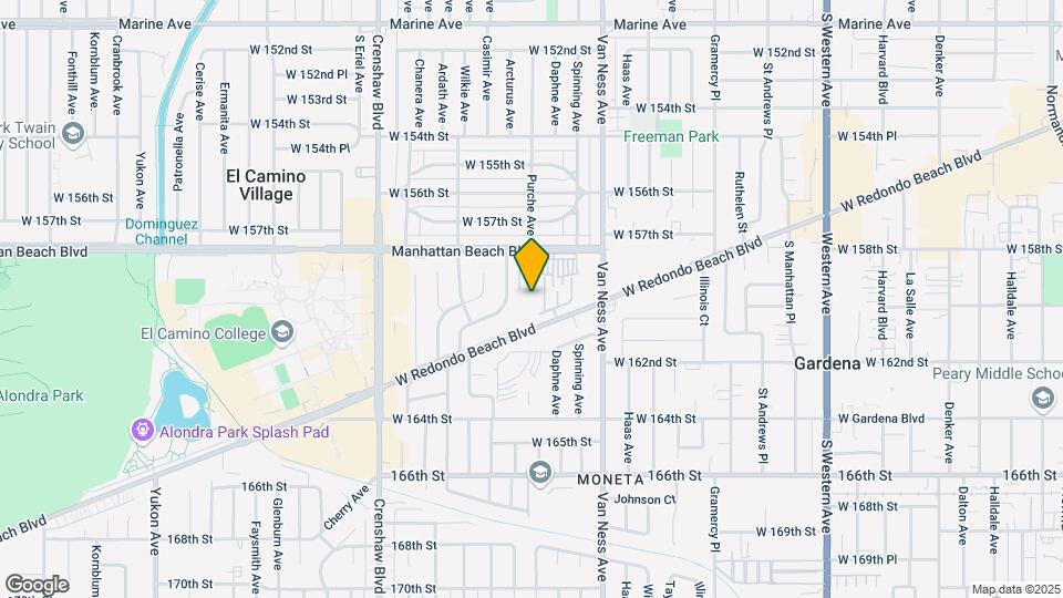2501 W Redondo Beach Blvd Map and Location Details