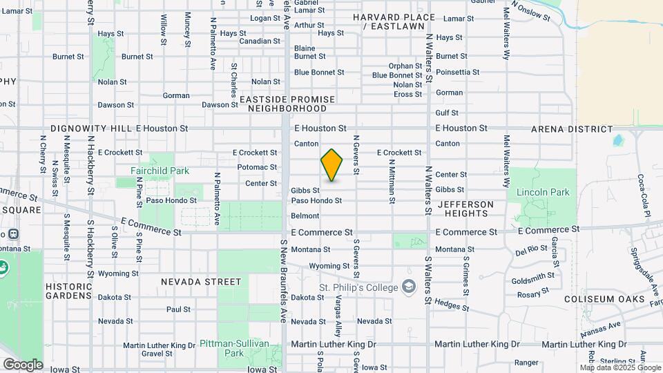 1119 Gibbs St Mapa y Detalles de la Ubicación