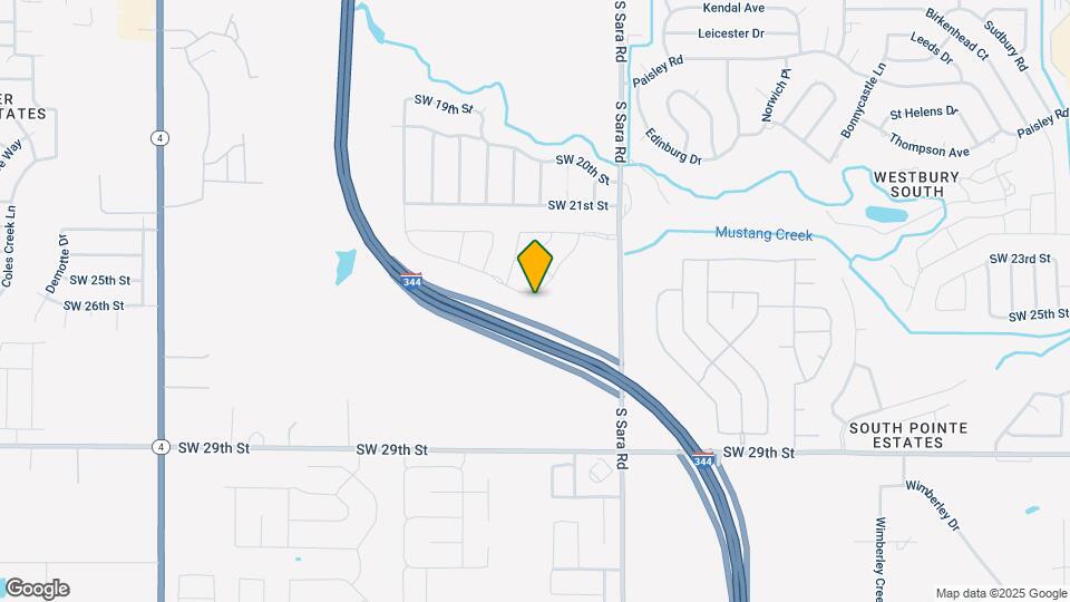 10720 SW 23rd Pl Map and Location Details