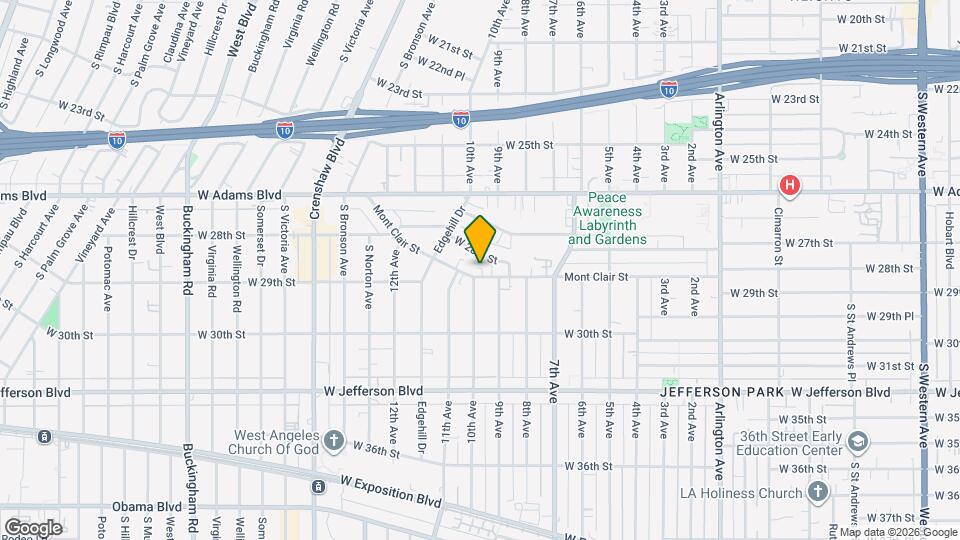 3857 Mont Clair St Map and Location Details