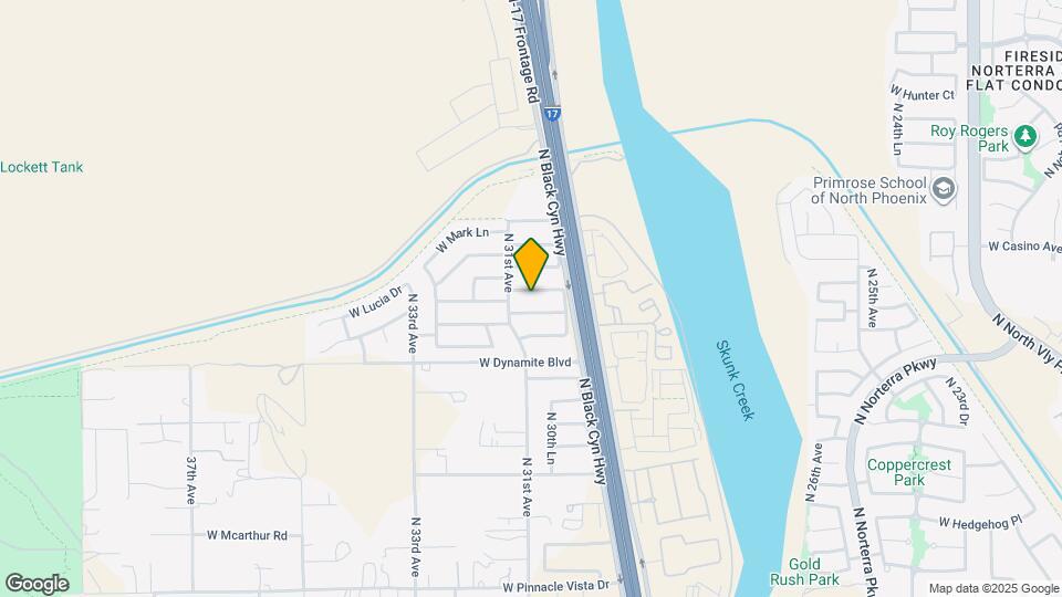 3043 W Lucia Dr Mapa y Detalles de la Ubicación