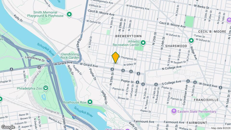 1219 N 29th St Map and Location Details