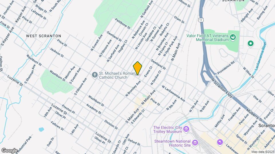 301 N Bromley Ave Mapa y Detalles de la Ubicación
