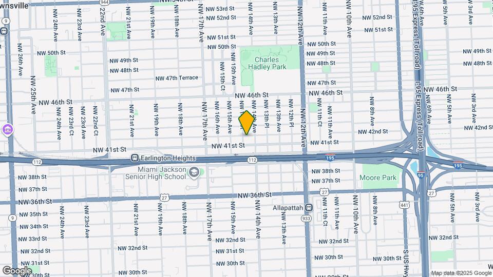 1440 NW 42nd St Map and Location Details