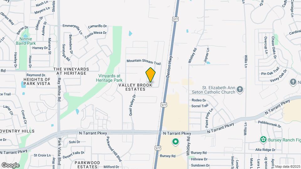 8805 Quarry Ridge Trail Map and Location Details