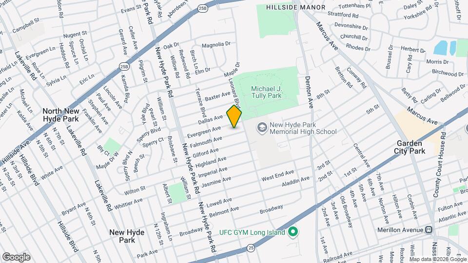 1641 Falmouth Ave Mapa y Detalles de la Ubicación