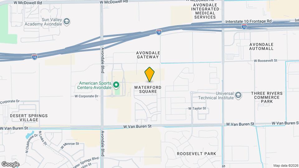 11178 W Baden St Mapa y Detalles de la Ubicación