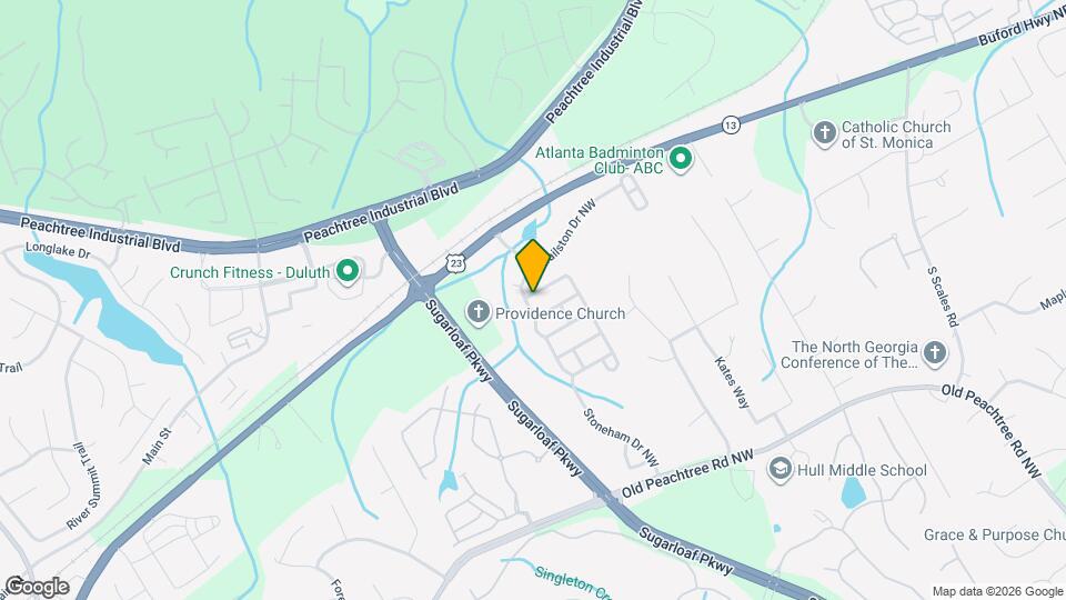 2114 Hailston Dr NW Map and Location Details