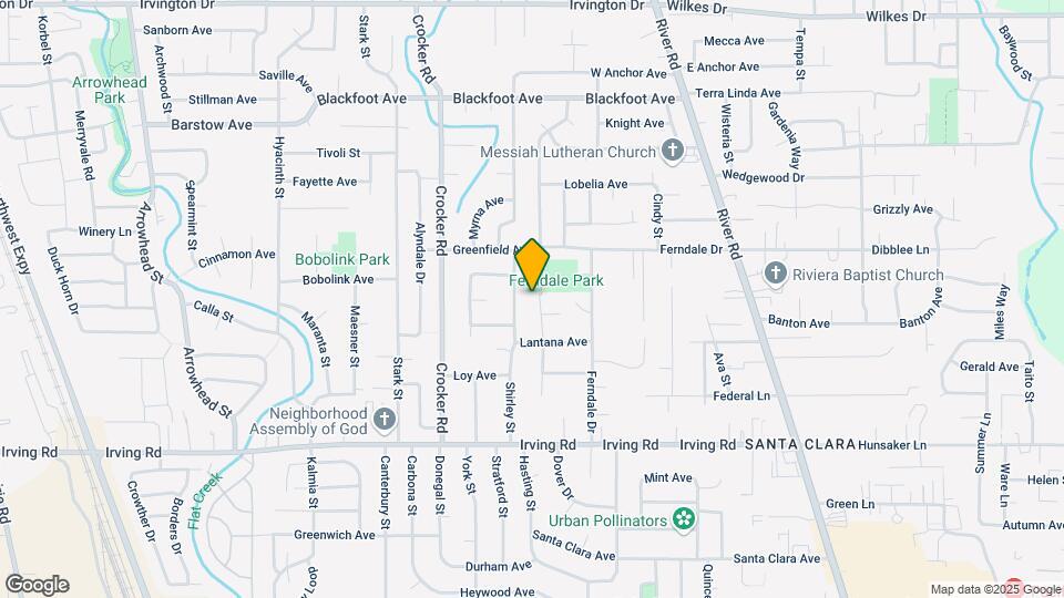 2970 Dahlia Ln Map and Location Details