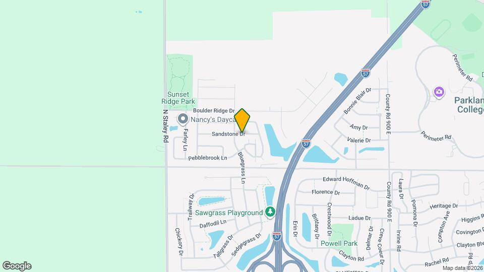 3727 Sandstone Dr Map and Location Details