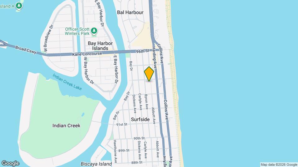 9372 Abbott Ave Map and Location Details