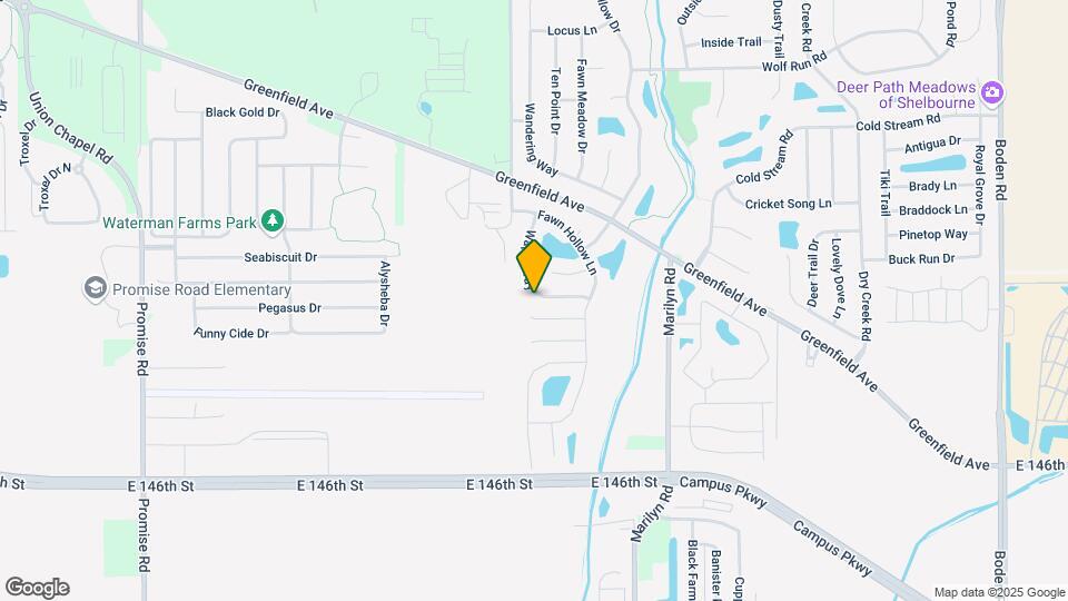 11857 Wapiti Way Map and Location Details