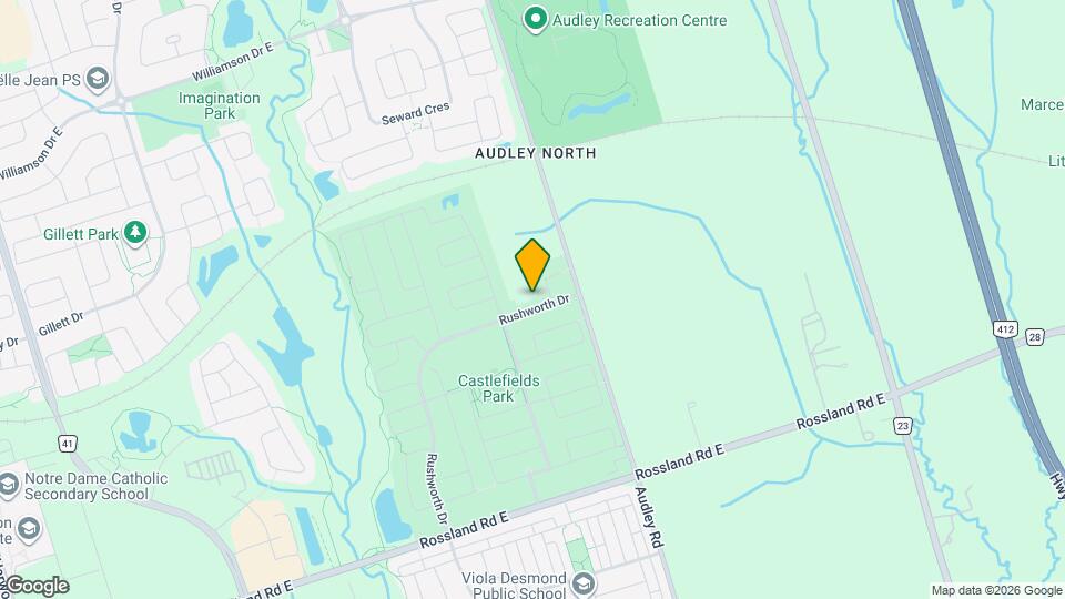 138 Rushworth Dr Map and Location Details