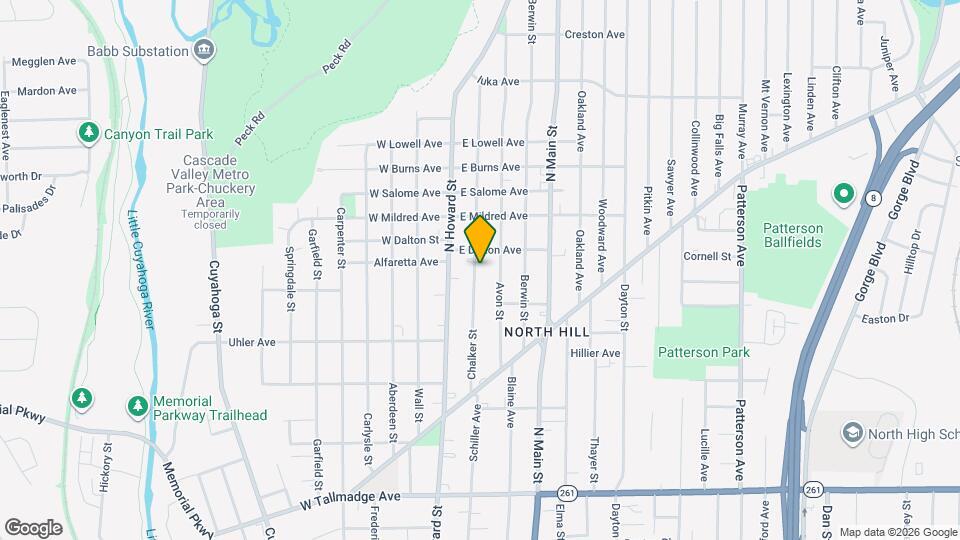 879 Chalker St Map and Location Details