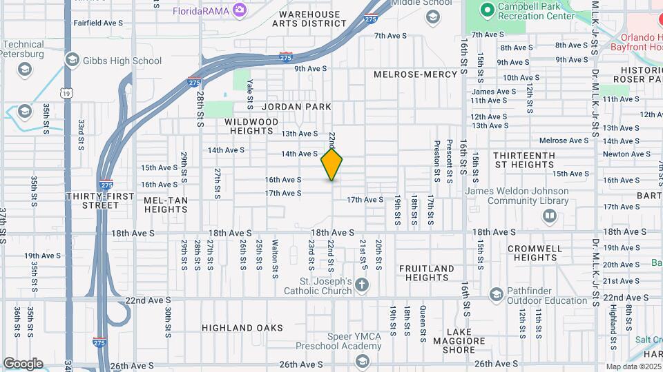 Willie C Carter Apartments Map and Location Details
