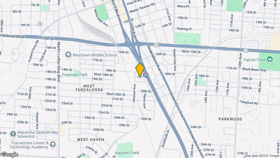 2610 19th St Map and Location Details